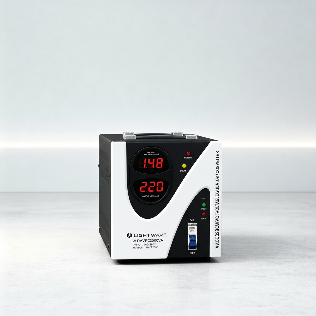 استابلایزر دیجیتال ۳KVA لایت ویو - تصویر 3