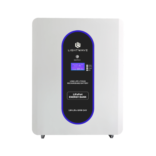 باتری لیتیومی ۵ کیلووات لایت ویو ۲۴ ولت