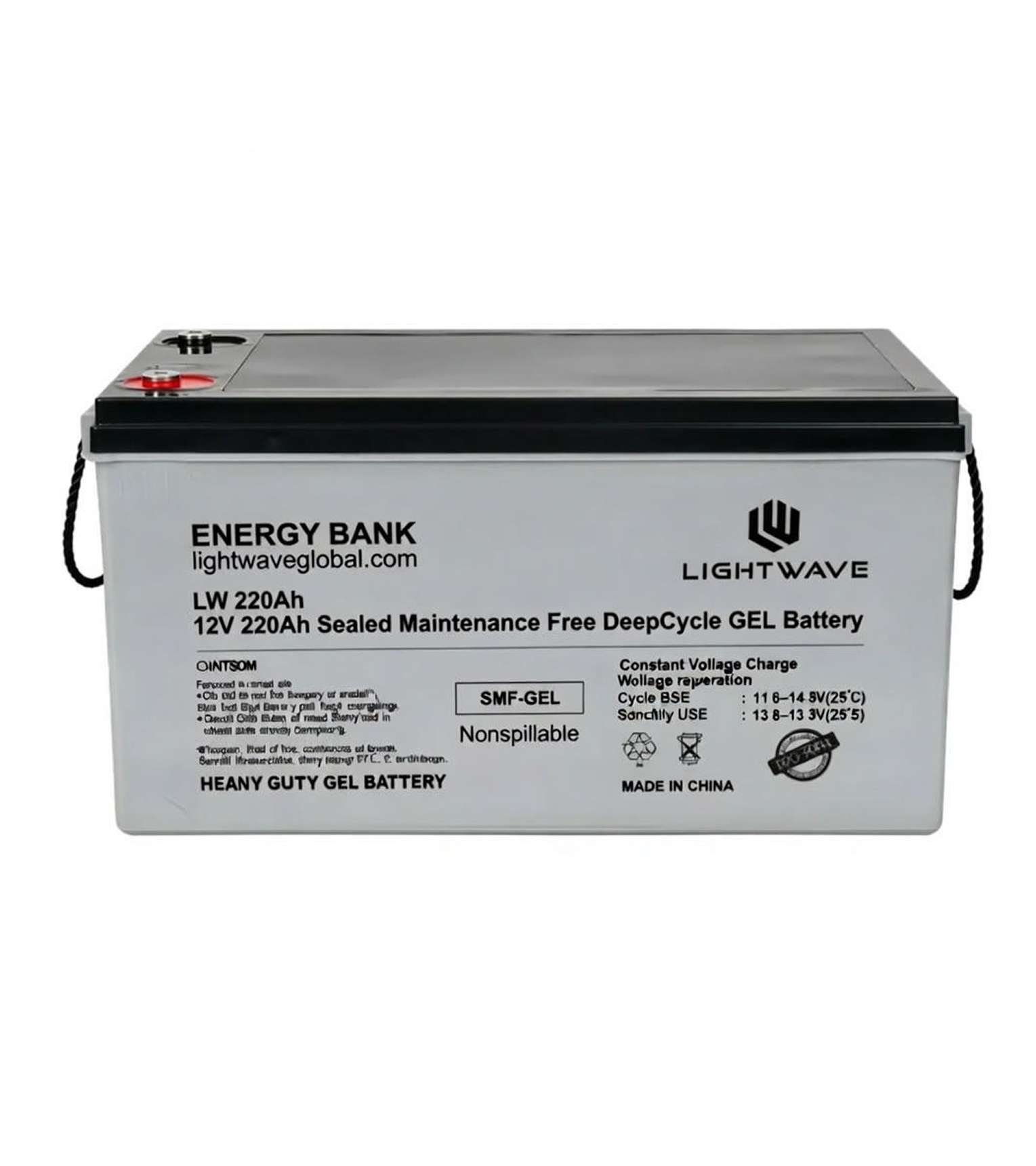 باتری یو پی اس 12 ولت 220 آمپر ساعتی لایت ویو