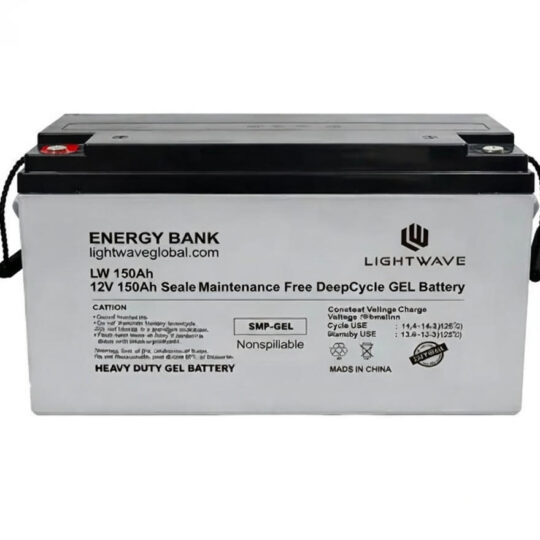 باتری یو پی اس 12 ولت 150 آمپر ساعتی لایت ویو