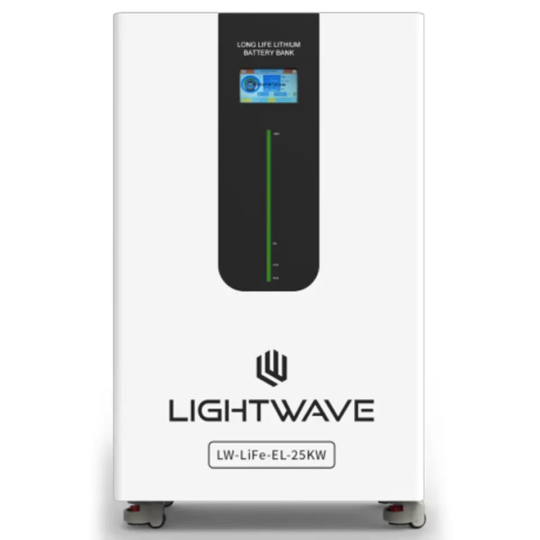 باتری لیتیوم آهن فسفات 25 کیلووات ساعتی لایت ویو مدل LW-LiFe-EL-25KW